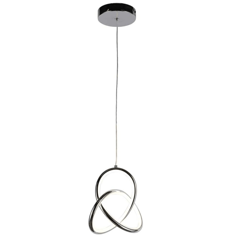 LED Pendant Light D185xH1500 Chrome CCT Changeble – 17W