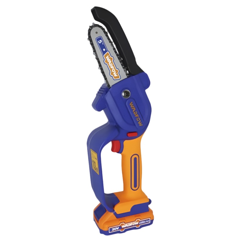 Wadfow 20V Lithium-Ion Cordless Pruner Saw with 5 Bar  WCLP552