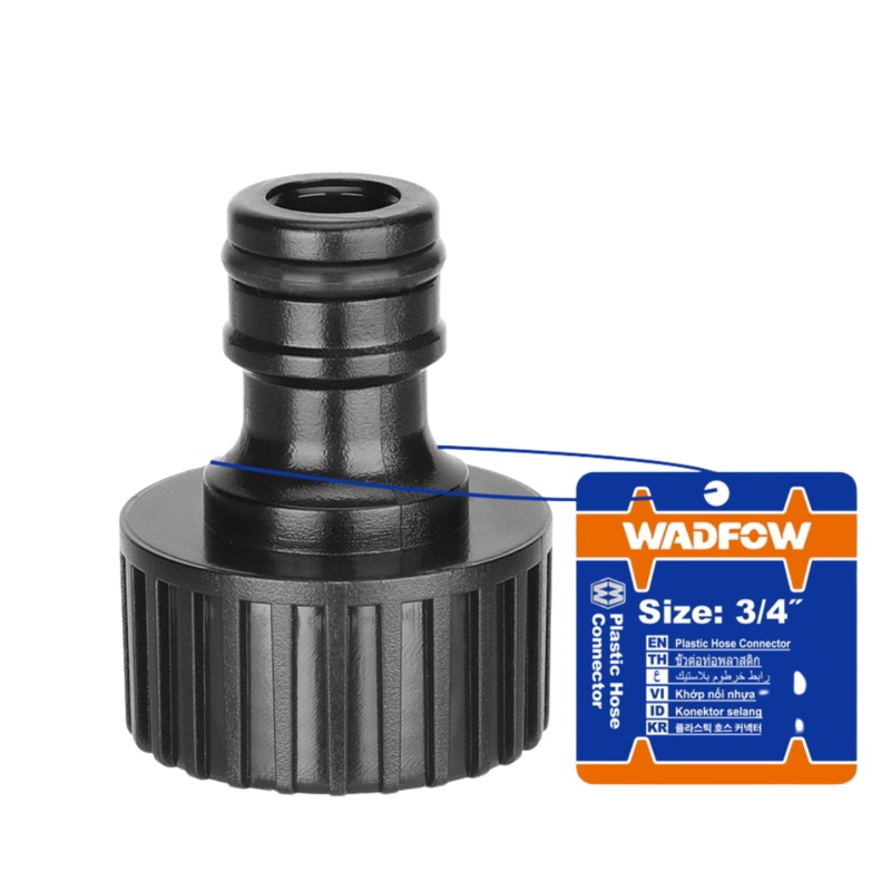 Wadfow 3/4 Plastic Hose Connector – WQC8E34