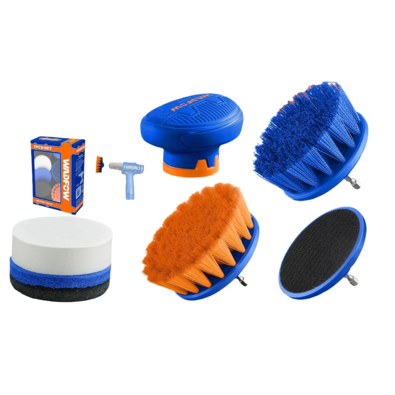 Wadfow 7 Pieces Cleaning Brush Set – WND5402