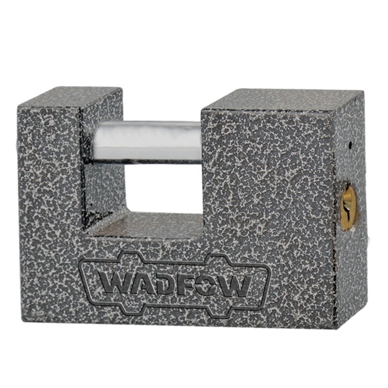 Wadfow 80mm Rectangular Type Iron Padlock – WPD7580