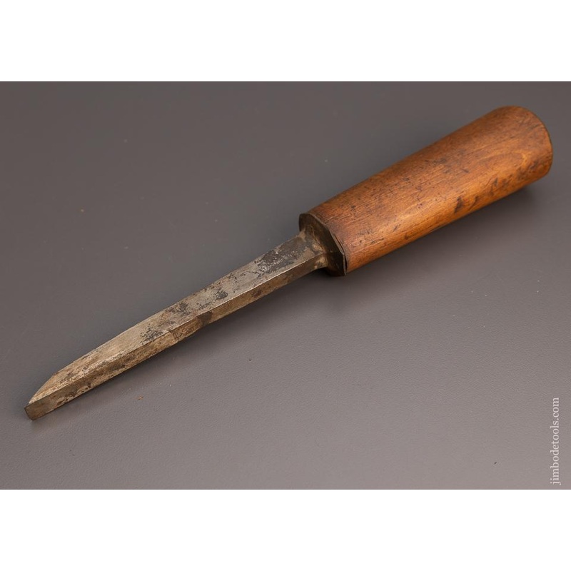 18th Century JAMES CAM Pig Sticker Mortise Chisel 7/16 x 11 1/2 – 97522