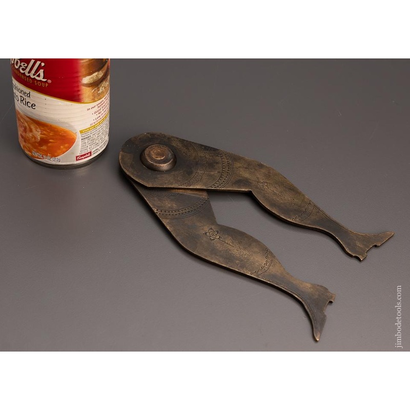 Beautiful Engraved & Decorated Lady Legs Calipers Very Large – 97468