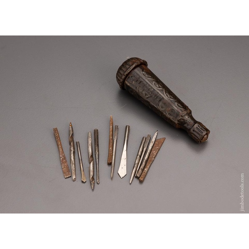 STANLEY No. 1 EXCELSIOR Tool Handle with All 12 Bits – 97631