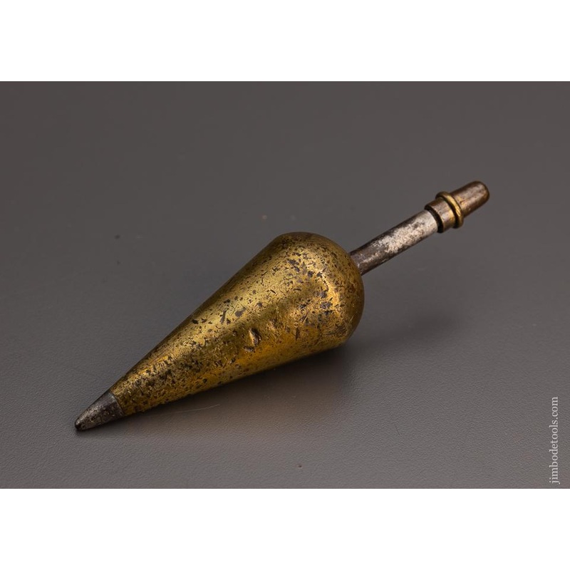Unusual Brass & Steel Plumb Bob 5 1/2 Inch – 97450