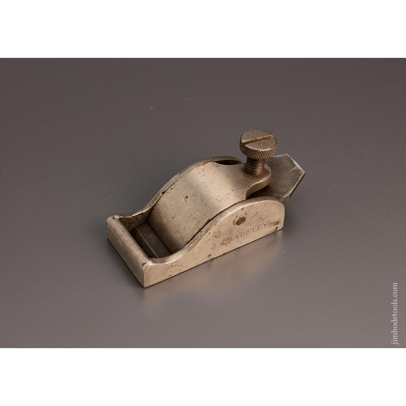 Unusual Nickel Plated Bull Nose Chariot Plane – 97523