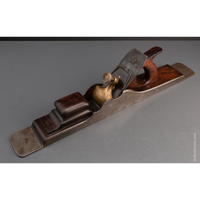 Rare & Fine! 23 1/2 inch SPIERS AYR No. 2 Jointer Plane in Dovetailed Steel with Dazzling Rosewood Infill! Circa 1840-1937 – EXCELSIOR 94480