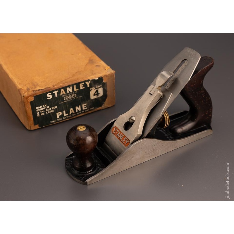 STANLEY No. 4 Smooth Plane in Original Box – 97733
