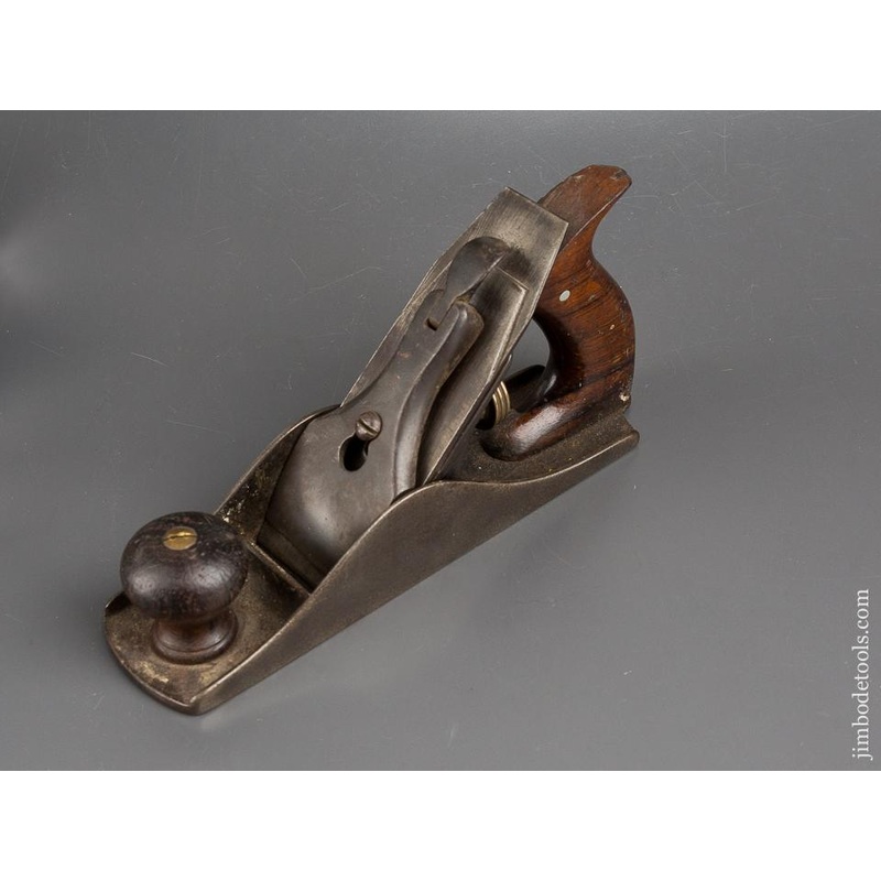 STANLEY No. 4 Smooth Plane Type 2 circa 1869-72 Solid nut, solid cap — 84477R