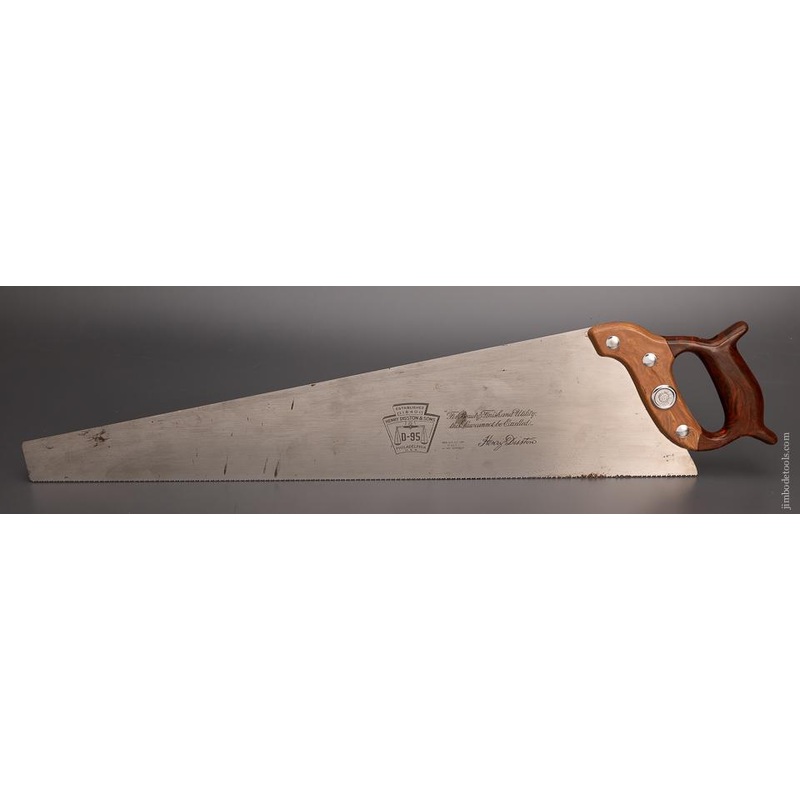 Unused DISSTON D-95 Hand Saw – 97882