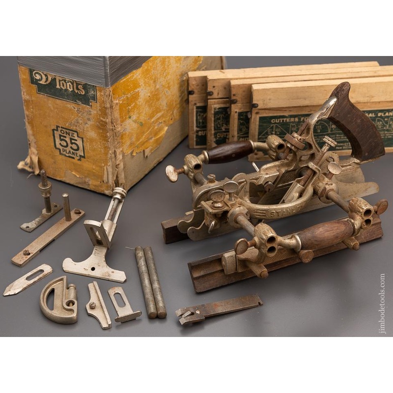 100% Complete STANLEY No. 55 Combination Plane – 97822