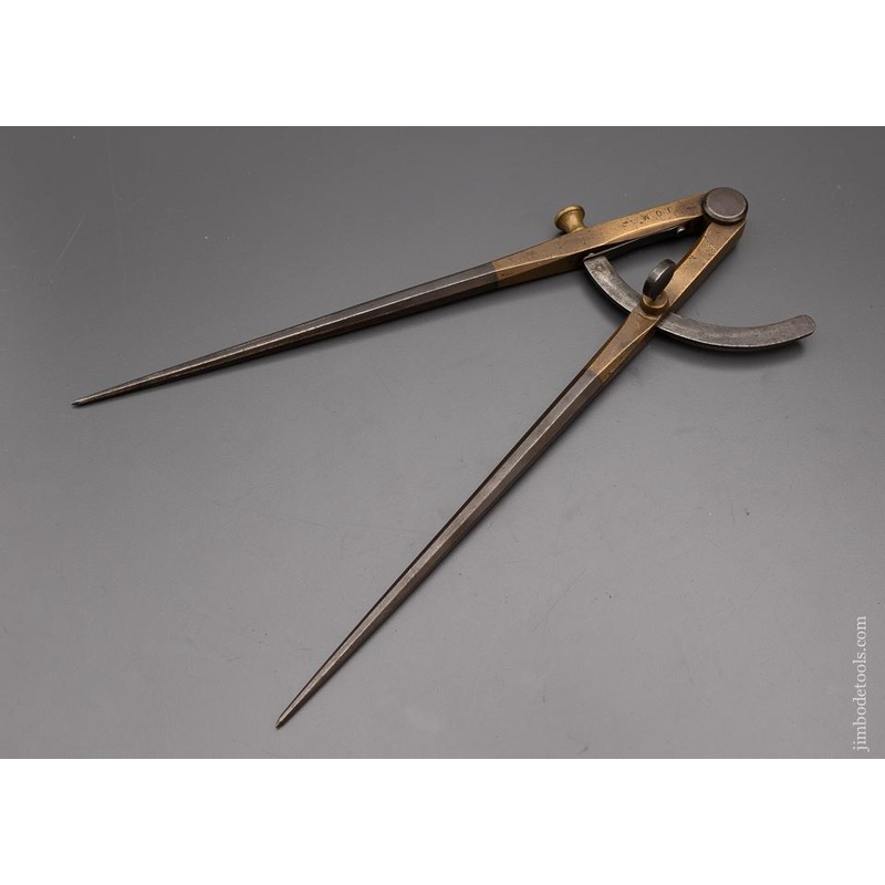 Remarkable Brass & Steel 14 Inch Dividers – EXCELSIOR 97939