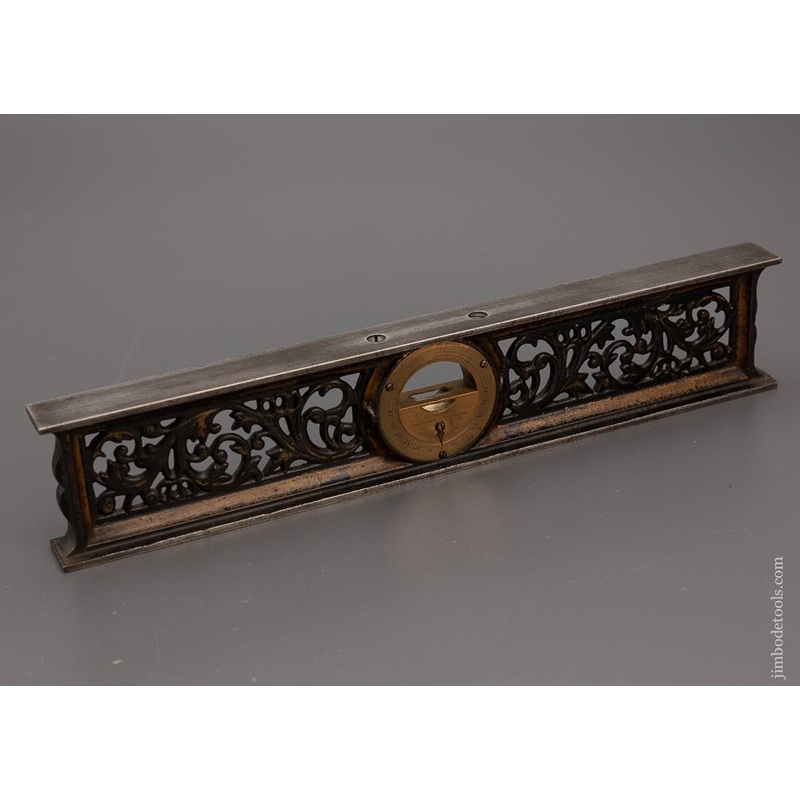 Spectacular DAVIS Ornate Filigris Inclinometer Level 12 Inch – 97802