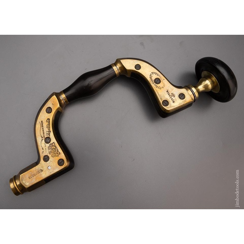 Spectacular MARPLES Ebony ULTIMATUM Bit Brace – 97896