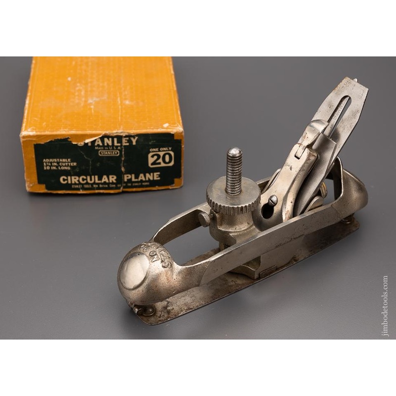 STANLEY No. 20 Circular Plane in Original Box – 97807