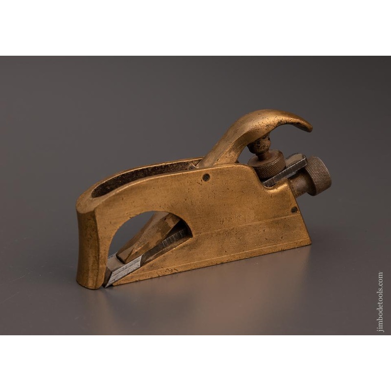 Rare MECHANISMS PATENT Bullnose Shoulder Plane – 97947