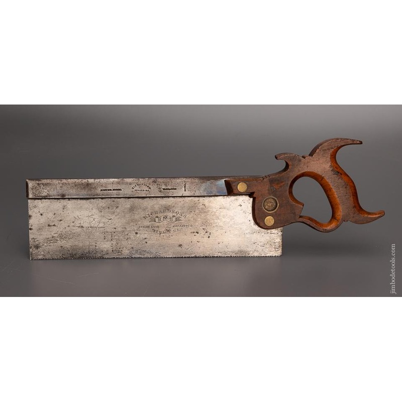 Spectacular RICHARDSON No. 5 Back Saw Carcass Saw – EXCELSIOR 95222