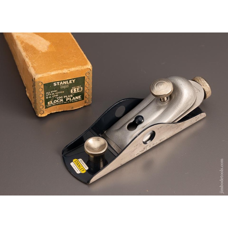 STANLEY No. 118 Low Angle Block Plane – 98240