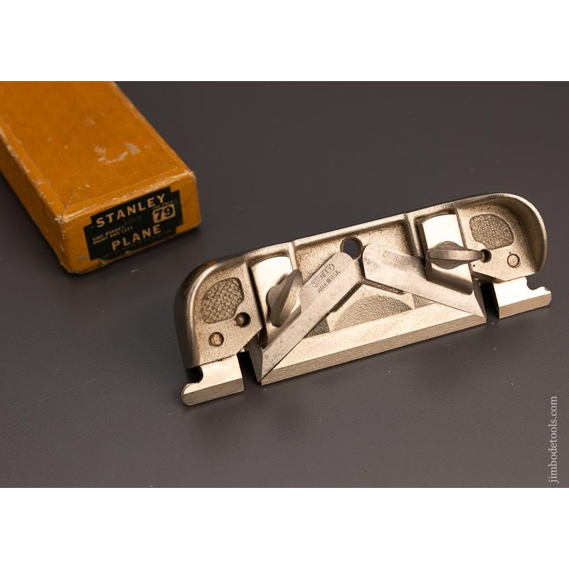 STANLEY No. 79 Rabbet Plane Mint in Box with Fence – 98232