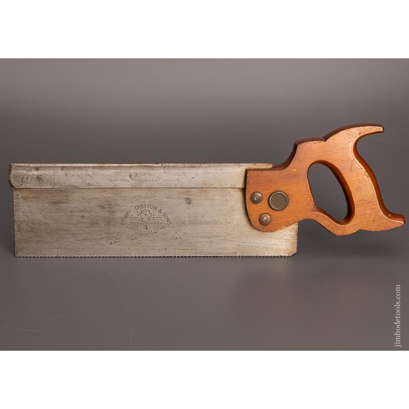 Unused DISSTON No. 4 Carcass Saw – 98280