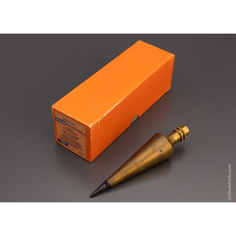 WOODS Plumb Bob Mint in Box – 98194