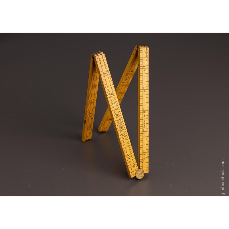 STANLEY No. 163 Folding Rule Good+ – 98264