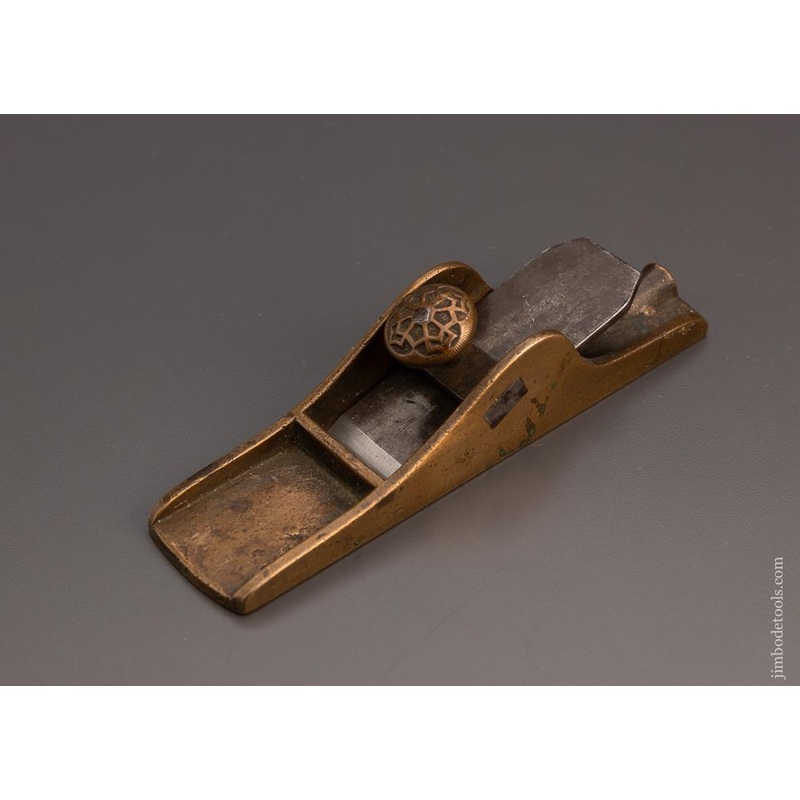 Spectacular Gunmetal Low Angle Block Plane – EXCELSIOR 98197