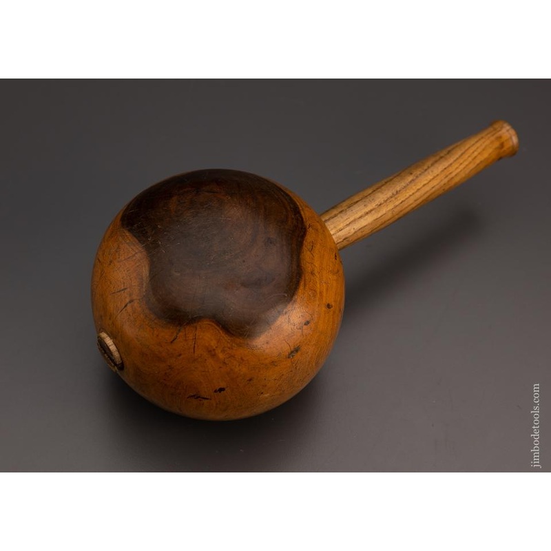Stunning Lignum Vitae Saddle Makers Mallet – 98758