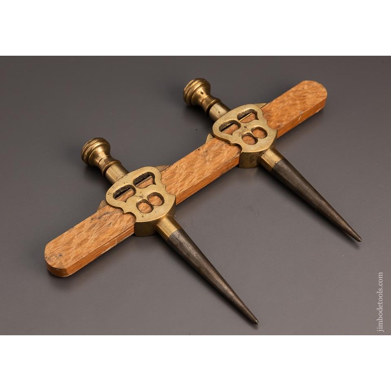 Stunning Set of 7 Inch Pierced Trammel Points – 98390