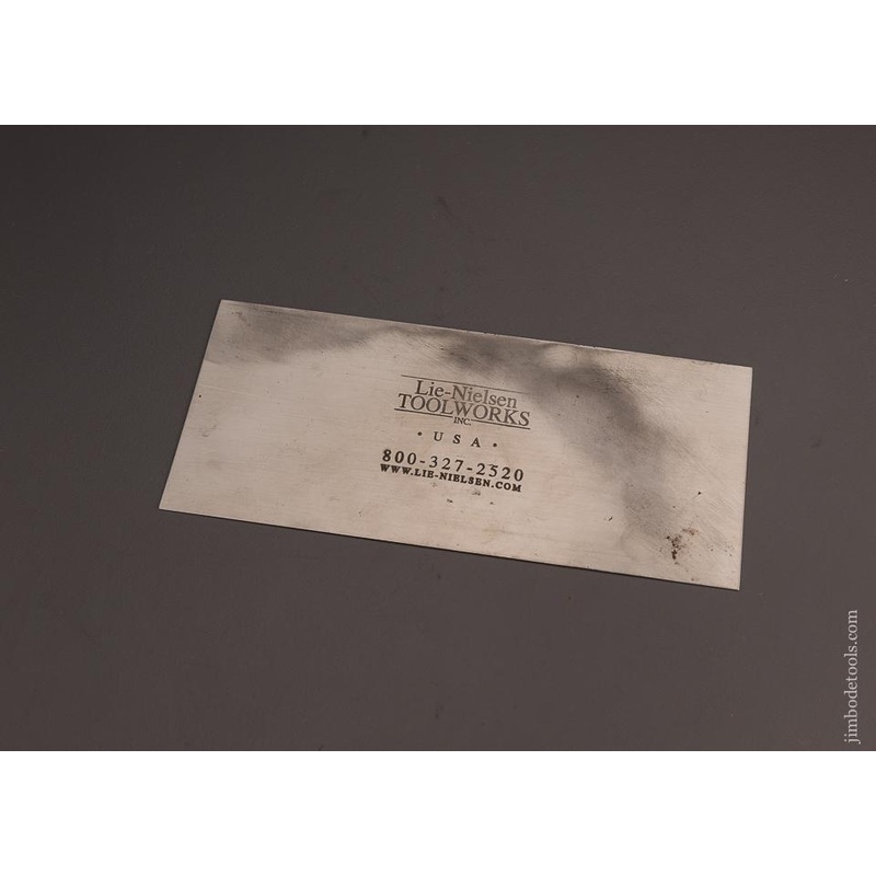2 1/2 x 6 inch LIE NIELSEN Card Scraper – 99012