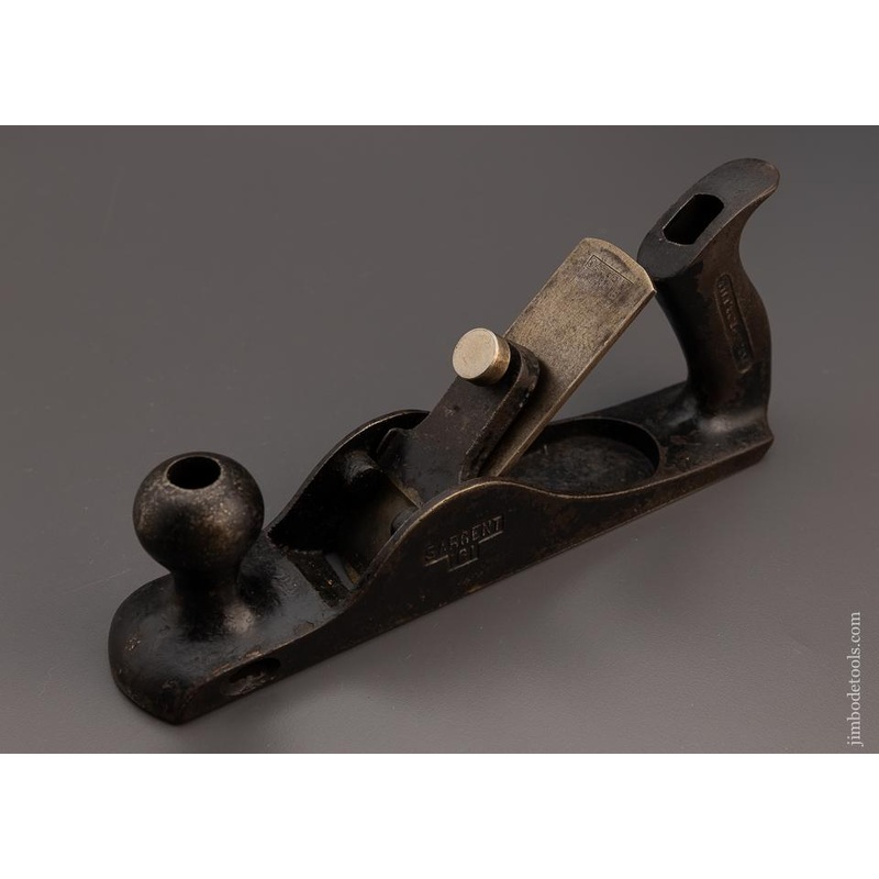Rare SARGENT No. 161 Solid Cast Iron Scrub Plane – 98980