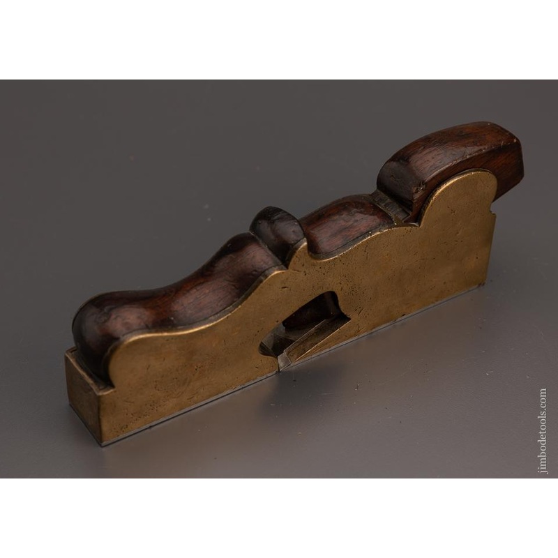 Spectacular Rosewood and Gunmetal Shoulder Plane – 98632