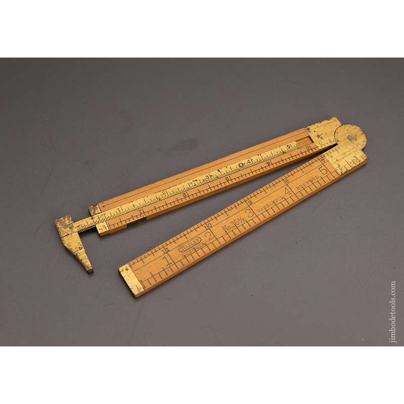 STANLEY No. 36 1/2 Boxwood Caliper Rule – 98967