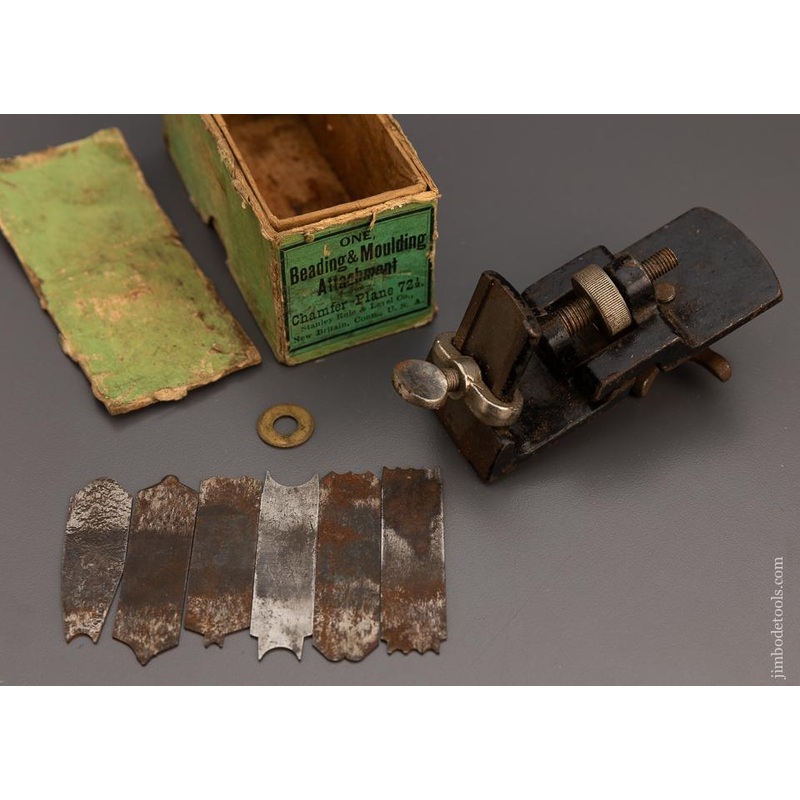 STANLEY No. 72 1/2 Beading Attachment 100% Complete in Original Box – 98838