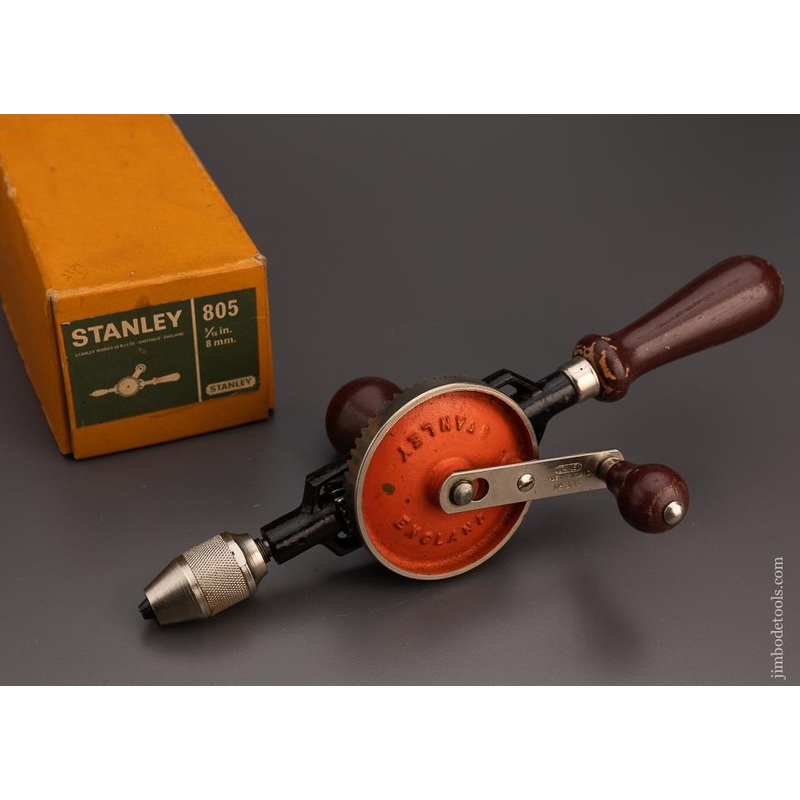 STANLEY No. 805 Drill Near Mint in Box – 98665