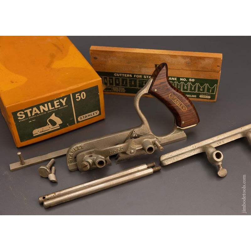 STANLEY No. 50 Light Combination Plane in Original Box – 98687