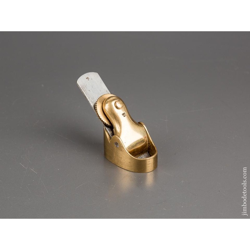 1 3/4 inch Brass NORRIS Flat Bottom Violinmaker’s Plane with 3/4 inch Toothing Iron ** 80953