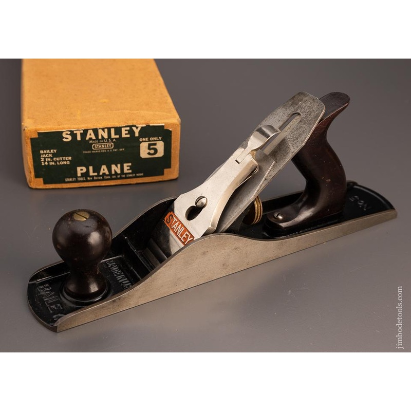 STANLEY No. 5 Jack Plane Near Mint in Original Box – 99260