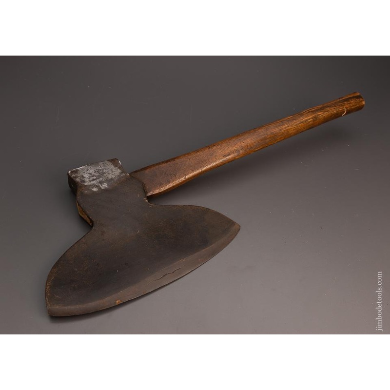 W. BRADY Offset Single Bevel Hewing Axe – 99450