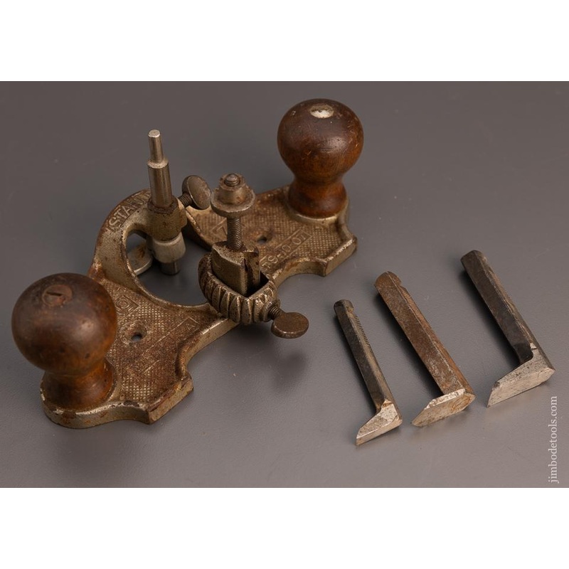 100% Complete STANLEY No. 71 Router Plane – 99496