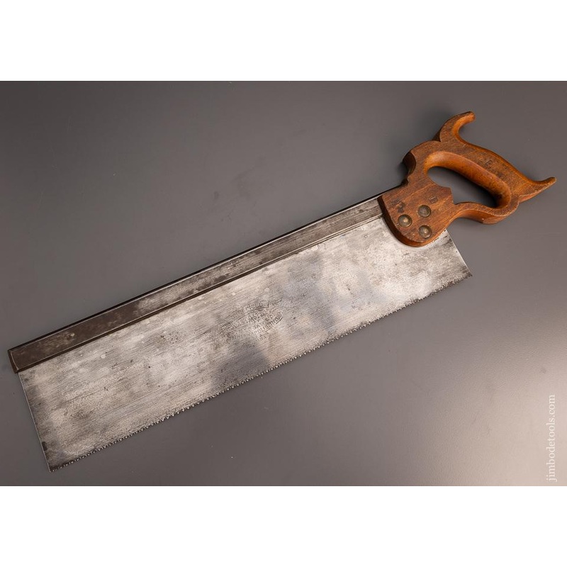 SHEFFIELD SAW WORKS 12 Point 16 Inch Crosscut Back Saw – 99537