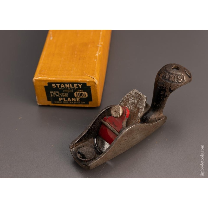STANLEY No. 100 1/2 Round Bottom Block Plane – 99741