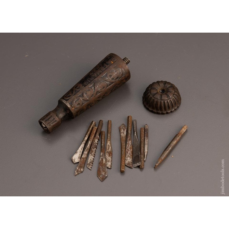 STANLEY No. 2 Excelsior Patented Tool Handle with 9 Bits – 99457