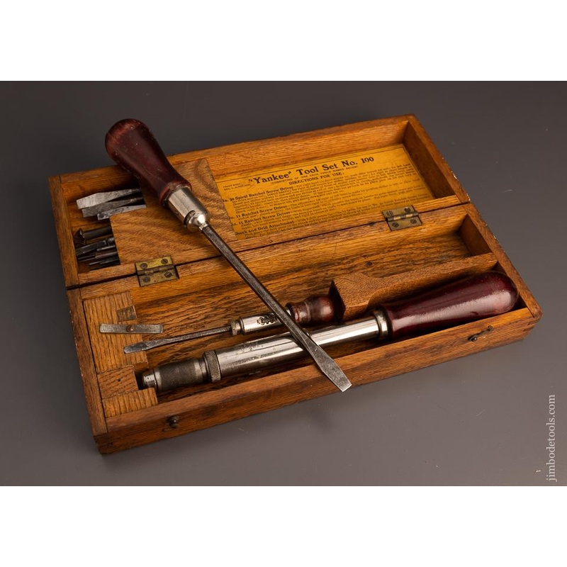 YANKEE Tool Set No. 100 in Box Complete – 99344