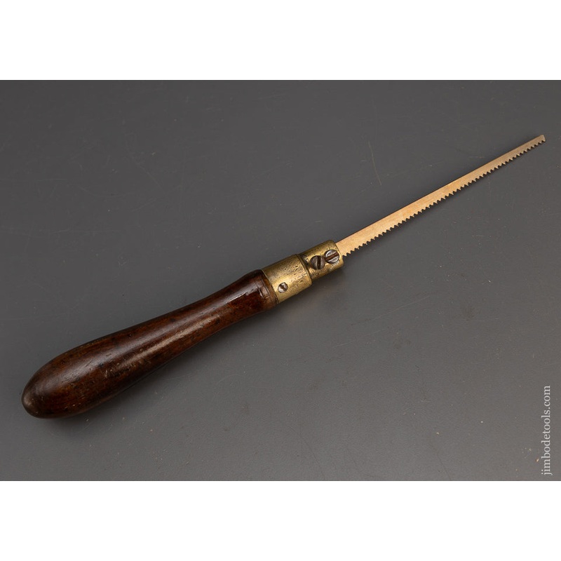 Pretty Walnut English Pad Saw with New Blade – 115112