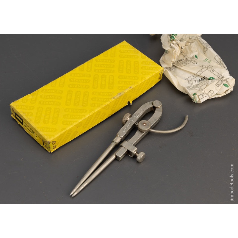 Six inch STANLEY No. 58 Wing Dividers Mint in Original Box – 115268