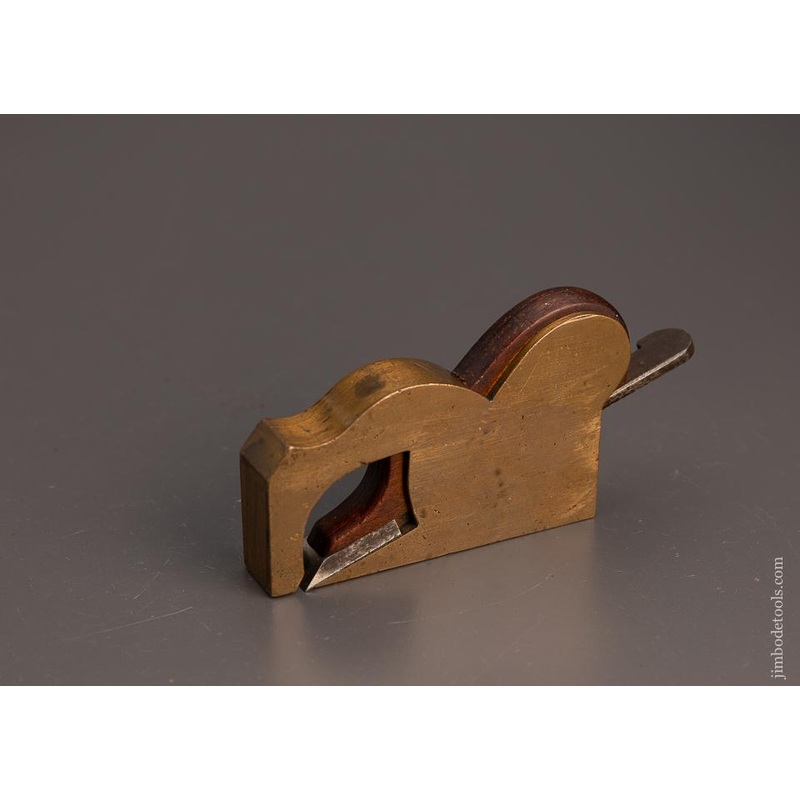 Rare and Fine DESCHAUER CHICAGO Gunmetal Bullnose Rabbet Plane – EXCELSIOR 99881
