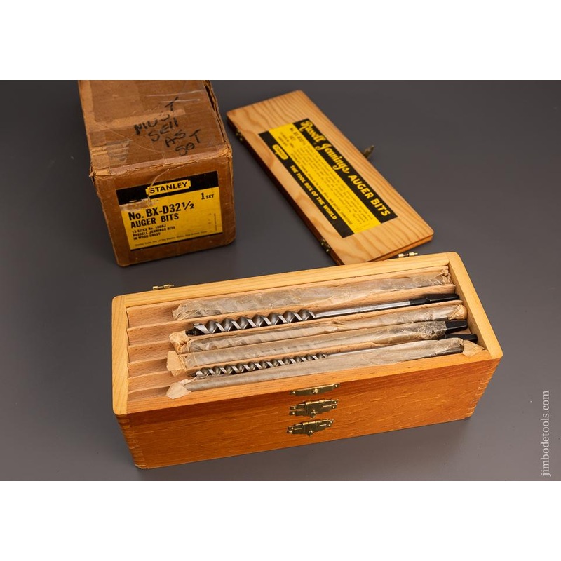 RUSSELL JENNINGS Bit Set Mint Unused in Original Box and Original Shipping Box – 99949