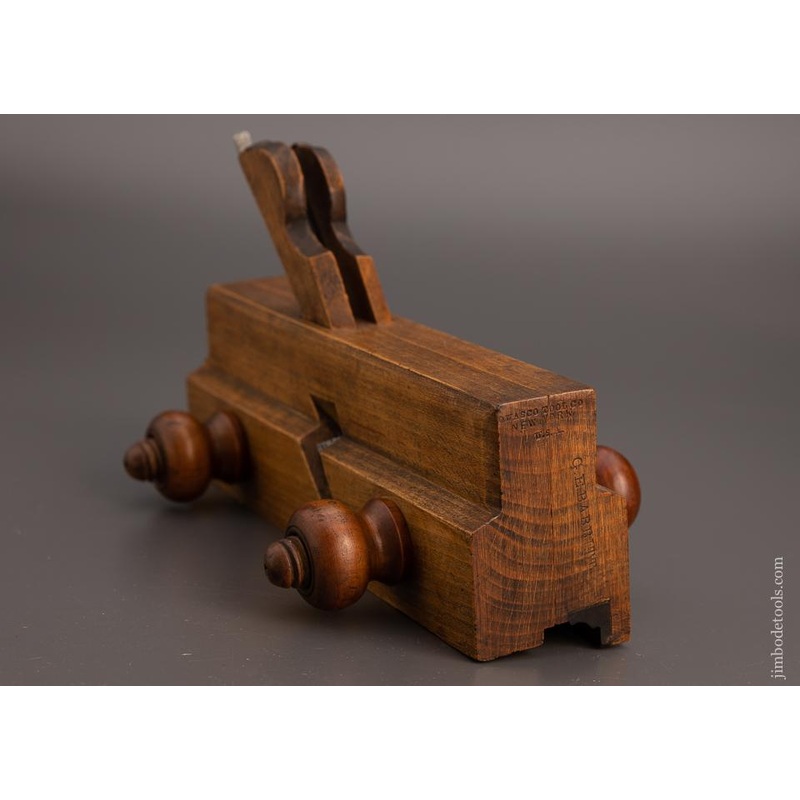 Screw Arm Double Sash Plane with Ebony Boxing by OWASCO TOOL CO. – 99874