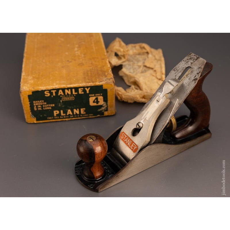 STANLEY No. 4 Smooth Plane Mint in Box – 99933